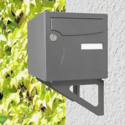 Kit de fixation - H.18 x l.25 x P.3 cm - gris - RENZ