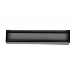 Entrée de courrier - acier gris - largeur 37 cm - RENZ