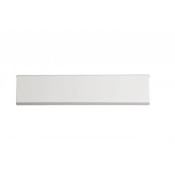 Entrée de courrier - acier blanc - largeur 37 cm de marque RENZ, référence: B9744100