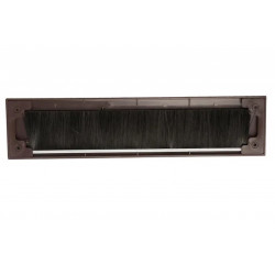 Entrée de courrier - PVC brun - largeur 34 cm - RENZ
