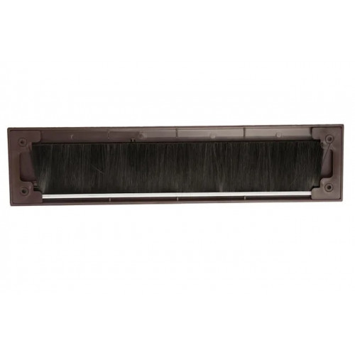 Entrée de courrier - PVC brun - largeur 34 cm - RENZ