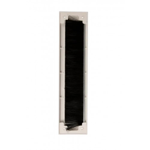 Entrée de courrier - PVC blanc - largeur 34 cm - RENZ