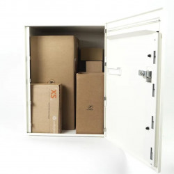 Boîte à colis - Atout -  blanc mat satiné - 1 porte - RENZ