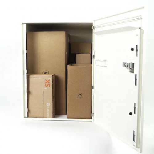 Boîte à colis - Atout -  blanc mat satiné - 1 porte - RENZ