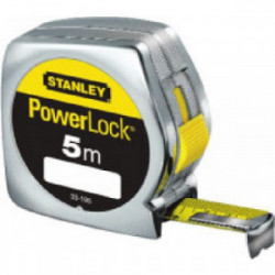 Mesure "Powerlock" ABS 5 m x 25 mm de marque STANLEY, référence: B1604700