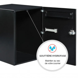 Boîte à colis - Eclipse - gris anthracite mat - 1 porte - RENZ