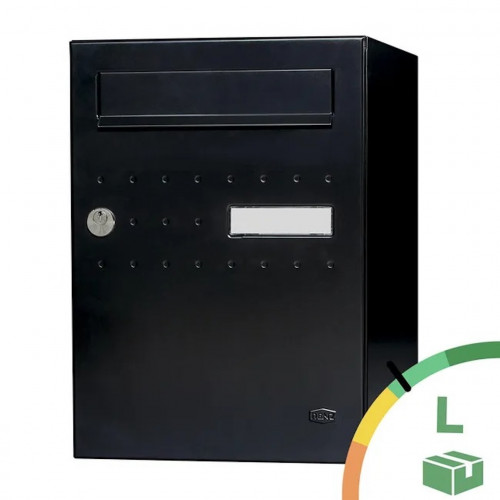 Boîte à colis - Eclipse noir mat - 1 porte - RENZ