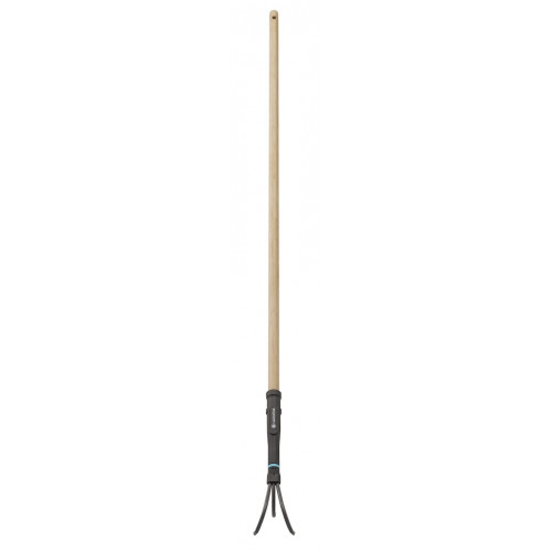 Griffe piocheuse 9 cm - PureLine - manche bois FSC et dents acier - GARDENA