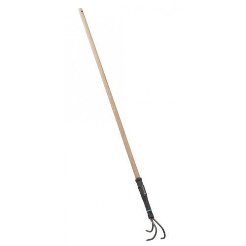Griffe piocheuse 9 cm - PureLine - manche bois FSC et dents acier - GARDENA