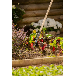 Griffe piocheuse 9 cm - PureLine - manche bois FSC et dents acier - GARDENA