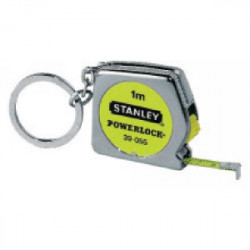 Mesure porte-clés "Powerlock" 1 m avec blocage - STANLEY
