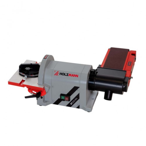 Meuleuse à bande et à face - 550 W - unité inclinable 0° à 90° - Holzmann