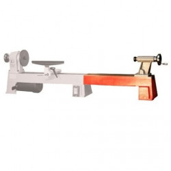 Rallonge de banc D460BVL pour tour à bois - longueur 570 mm - compatible D460 et D460F - Holzmann