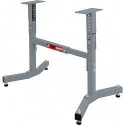 Support pour tour à bois - hauteur réglable 640 à 865 mm - charge 100 kg - Holzmann