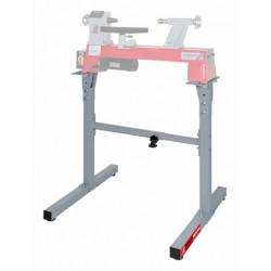 Socle portable pour tour à bois D460UG2 - hauteur réglable - charge 100 kg - Holzmann