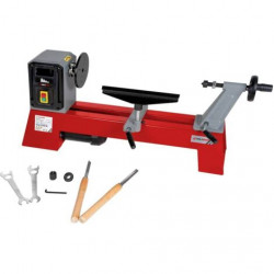 Tour à bois D500VECO - 300 W - entre-pointes 500 mm - Holzmann