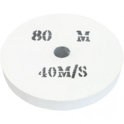 Meule abrasive pour touret - 250 x 32 x 32 mm - grain 80 de marque Holzmann, référence: B9748500