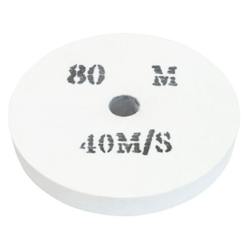Meule abrasive pour touret - 250 x 32 x 32 mm - grain 80 - Holzmann