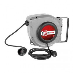 Enrouleur électrique automatique 10 m + 1 m - 230 V de marque Holzmann, référence: B9749200