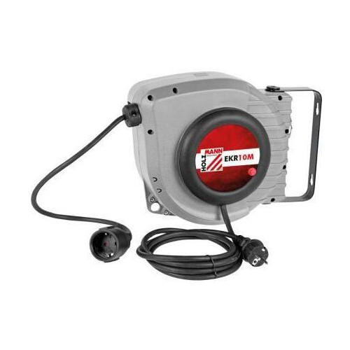 Enrouleur électrique automatique 10 m + 1 m - 230 V - Holzmann