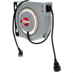Enrouleur électrique automatique 10 m + 1 m - 230 V - Holzmann