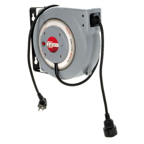 Enrouleur électrique automatique 10 m + 1 m - 230 V - Holzmann