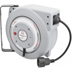 Enrouleur électrique automatique 10 m + 1 m - 230 V - Holzmann