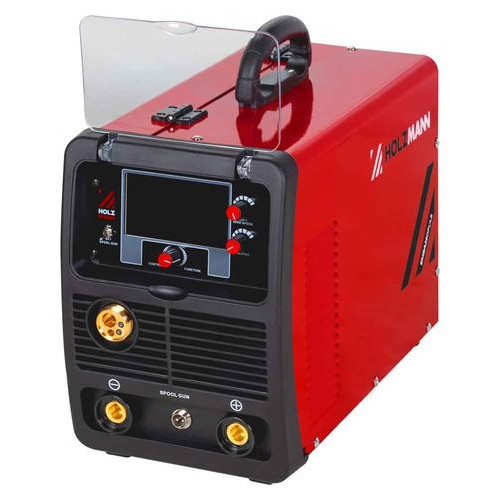 Poste à souder inverseur multiprocédés EMSA250PULS - MIG MMA TIG - 250 A - Holzmann