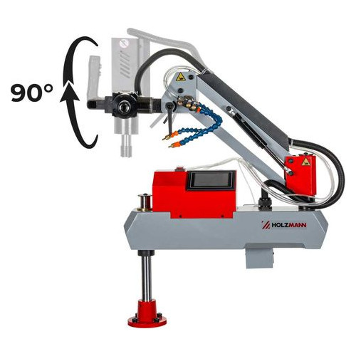 Taraudeuse électrique GSM16E_R11 - M3 à M16 - bras 1030 mm - Holzmann
