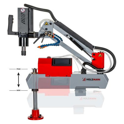 Taraudeuse électrique GSM16E_R11 - M3 à M16 - bras 1030 mm - Holzmann