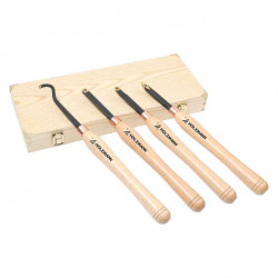 Jeu de ciseaux H4TLGS - pointes carbure remplaçables - longueur 342 mm de marque Holzmann, référence: B9750300
