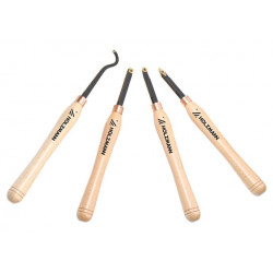 Jeu de ciseaux H4TLGS - pointes carbure remplaçables - longueur 342 mm - Holzmann