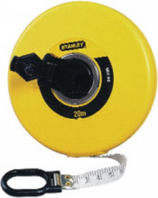 Mesure longue avec ruban fibre de verre STANLEY 0 34 297 30m x 12 7mm - vue 3