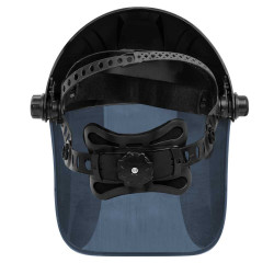 Casque de soudage laser LSH1 - protection UV et IR avec visière relevable - Holzmann