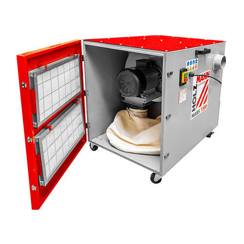 Aspirateur à copeaux métal 1500 W - aspiration 1500 m³/h 230 V - Holzmann