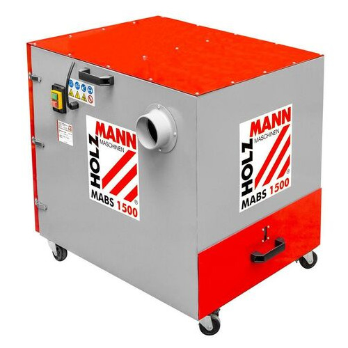 Aspirateur à copeaux métal 1500 W - aspiration 1500 m³/h 400 V - Holzmann