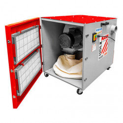 Aspirateur à copeaux métal 1500 W - aspiration 1500 m³/h 400 V - Holzmann