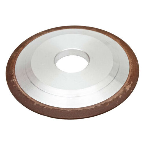 Disque diamant 125 mm grain 120 - alésage 32 mm pour affûtage de lames carbure - Holzmann