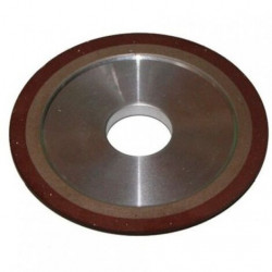 Disque diamant 125 mm grain 120 - alésage 32 mm pour affûtage de lames carbure - Holzmann
