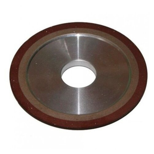 Disque diamant 125 mm grain 120 - alésage 32 mm pour affûtage de lames carbure - Holzmann