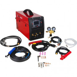 Poste à souder onduleur multifonction 230 V - MMA MIG TIG AC/DC et découpe plasma - Holzmann