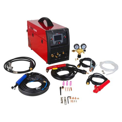 Poste à souder onduleur multifonction 230 V - MMA MIG TIG AC/DC et découpe plasma - Holzmann