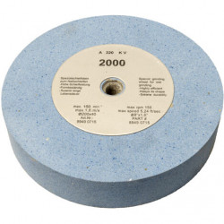 Roue abrasive pour affûteur à eau 200 mm grain 220 - affûtage précis des outils de marque Holzmann, référence: B9754400