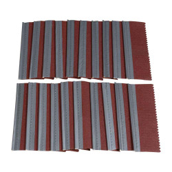 Feuilles abrasives - OSS200_SLSET120 - grain K120 - lot de 20 - Holzmann