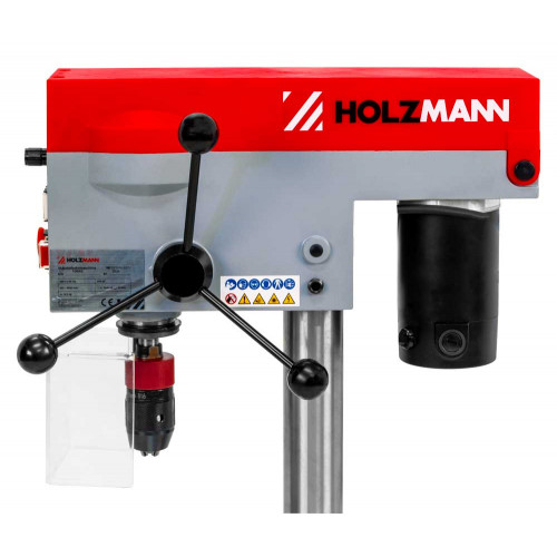 Perceuse à colonne compacte - 300 W - capacité acier Ø 13 mm - Holzmann