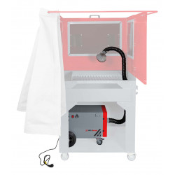 Système d’extraction des fumées de soudage - SRABS750_230V - 350 W - 750 m³/h - Holzmann