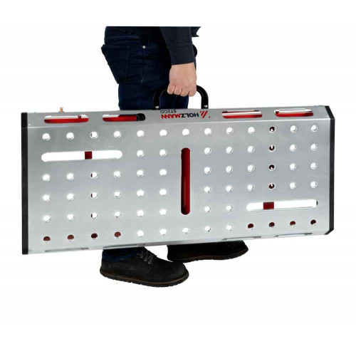 Table de soudage mobile - ST2GO - plateau 1068 x 532 mm - charge 454 kg - Holzmann