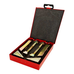 Kit de bridage - SWS6TLGM10 - pour rainures en T - coffret métallique de marque Holzmann, référence: B9756300
