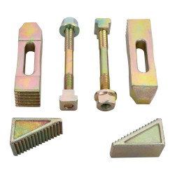 Kit de bridage - SWS6TLGM10 - pour rainures en T - coffret métallique - Holzmann