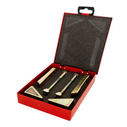 Kit de bridage - SWS6TLGM6 - pour rainures en T - coffret métallique de marque Holzmann, référence: B9756400